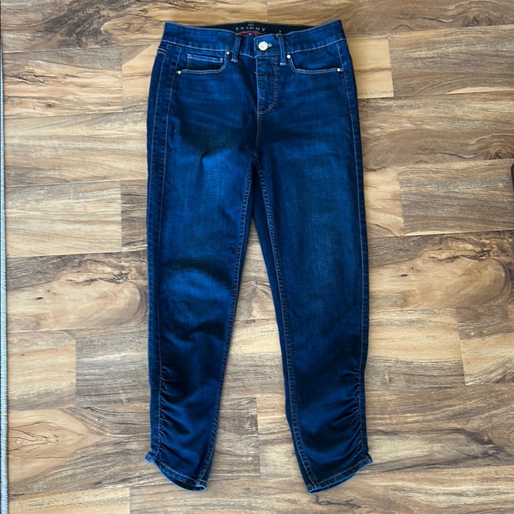 White House Black Market Blue Skinny Jeans